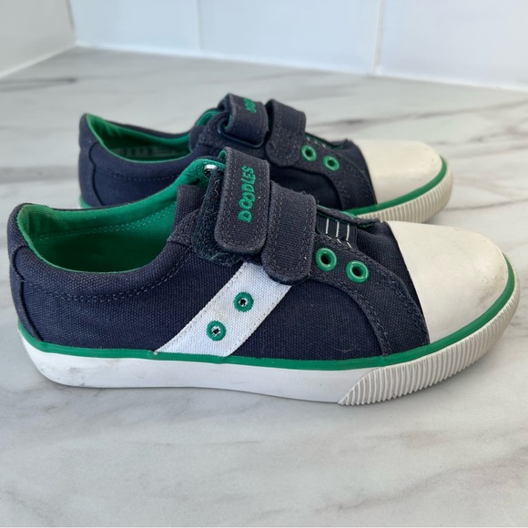 Clarks Doodles Shoes Size 13G pumps summer shoes Sneakers hook loop blue - Picture 3 of 6